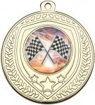 50MM GOLD SHIELD MEDAL