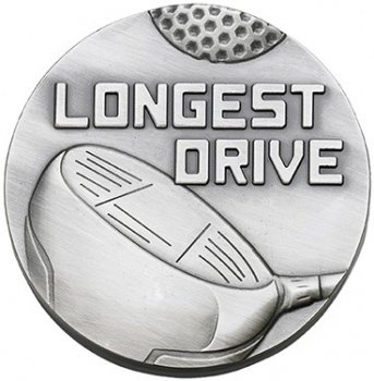 60MM LONGEST DRIVE MEDAL