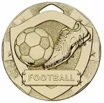 50MM FOOTBALL MINISHIELD MEDAL