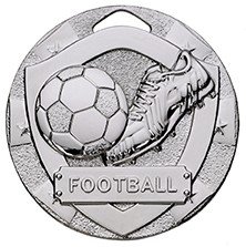 50MM FOOTBALL MINISHIELD MEDAL