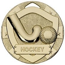 50MM HOCKEY MINI SHIELD MEDAL