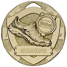 50MM RUNNING MINI SHIELD MEDAL