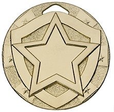 50MM STAR MINI SHIELD MEDAL