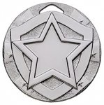 50MM STAR MINI SHIELD MEDAL