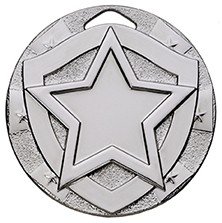 50MM STAR MINI SHIELD MEDAL