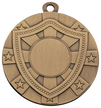 60MM ANT GOLD SHIELD MEDAL