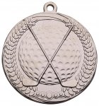 70MM SILVER GOLF MEDAL