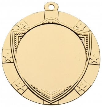 70MM GOLD SHIELD MEDAL