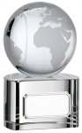 4.25"CLEAR GLOBE AWARD