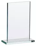 5.25"JADE GLASS PLAQUE AWARD T/185 CASE 40