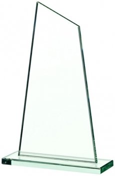 8Inch GLASS PLAQUE AWARD