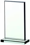 5.25" JADE GLASS PLAQUE AWARD