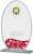 185mm RED CLEAR  GLASS AWARD T/      CASE 30