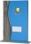 205mm BLUE MIRROR GLASS AWARD T/      CASE 20