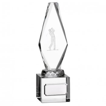 8inch GLASS GOLF MALE PLAYER S351D CASE 10