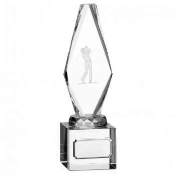 8Inch GLASS GOLF MALE PLAYER S351D CASE 10