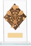 140MM DARTS GLASS AWARD