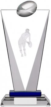 8.75inch PINNACLE RUGBY GLASS