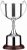 12.25" SILVER PLATED CUP