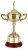 12"GOLF CUP WITH INTEGRAL LID