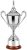 11.25" LIDDED NICKEL PLATED CUP