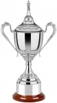 11.25" LIDDED NICKEL PLATED CUP