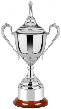 12.5Inch LIDDED NICKEL PLATED CUP