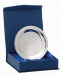 4"NICKEL PLATED TRAY & BOX