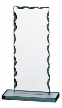 GLASS PLAQUE 7.5inch PACK 36