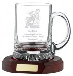 1 PINT CRYSTAL TANKARD