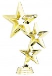 6" GOLD TRIPLE STARS TRIM