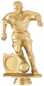 5inch MATTE GOLD MALE FOOTBALL FIGURE HOLDER