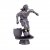 5" ANTIQUE SILVER FEMALE FOOTBALL FIGURE