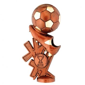 6inchBRONZE FOOTBALL FIGURE