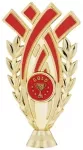 5.25" GOLD/RED HOLDER