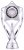 185mm SILVER VICTORY STAR HOLDER