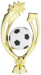 153mm GOLD FOOTBALL HOLDER