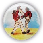 KICKBOXING PAIR 1"DOMED CENTRE