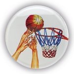 BASKETBALL NET 1"DOMED CENTRE