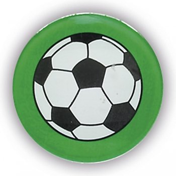 FOOTBALL 1InchDOMED CENTRE