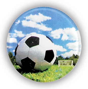 FOOTBALL 1InchDOMED CENTRE