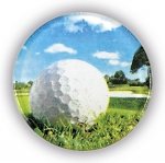 GOLF BALL 1"DOMED CENTRE