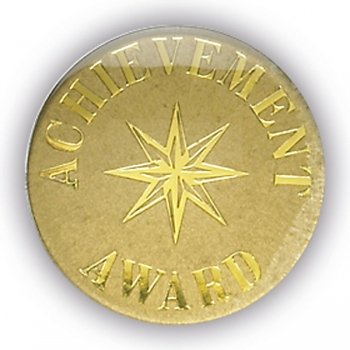 ACHIEVEMENT AWARD 1InchDOMED CENTRE