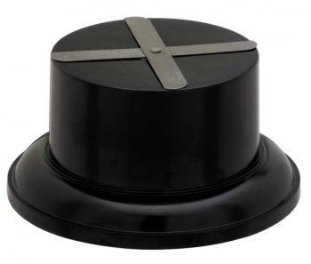 3.5inch BLACK CUP PLINTH & CLIP