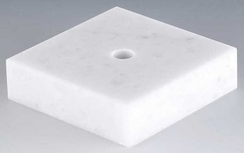 WHITE MARBLE 75x75x20mm