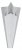 190MM SILVER STAR FLUTE C/33   PACK    1  CASE 25