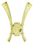 4.25" GOLD CENTRE SPACER
