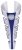 240mm SILVER BLUE RISER C/29  PACK    30