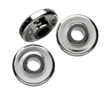 20mm SILVER PLASTIC PLATED CUP SPACER