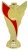 131mm GOLD/RED RISER